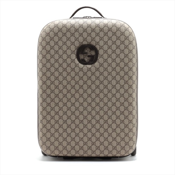 Gucci Supreme Canvas Y2K GG Leather Carry On Compliant Luggage Suitcase Tom Ford - Picture 1 of 16